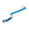 Hillman Plastic Assorted Jogger's Wrist Coil Key Chain, 12PK 701708